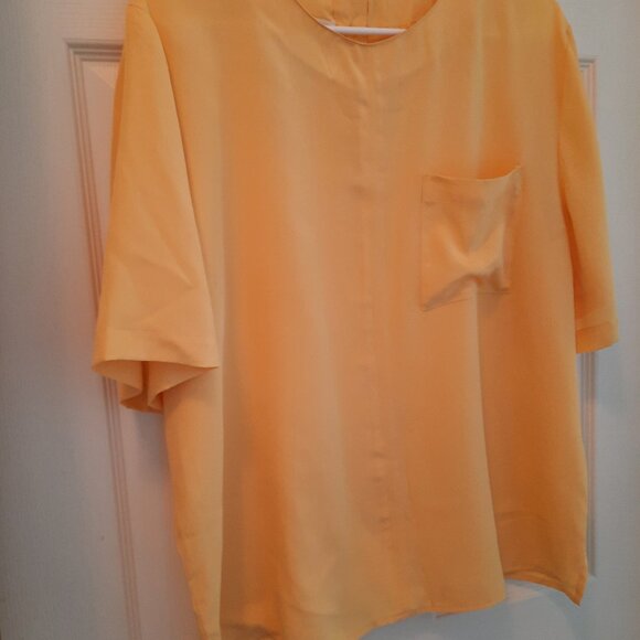 Potomac Collection Tops - Brand New Bright Yellow Color 100% Polyester Made by Potomac Collection